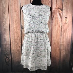 Cynthia Rowley Tiered Womens Dress Macys Exclusive, Size S